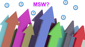 Many arrows and question marks, and MSW?
